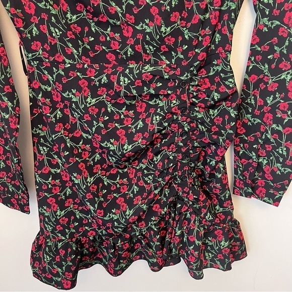 Missguided Floral Mini Summer Dress size 2 - Picture 4 of 8